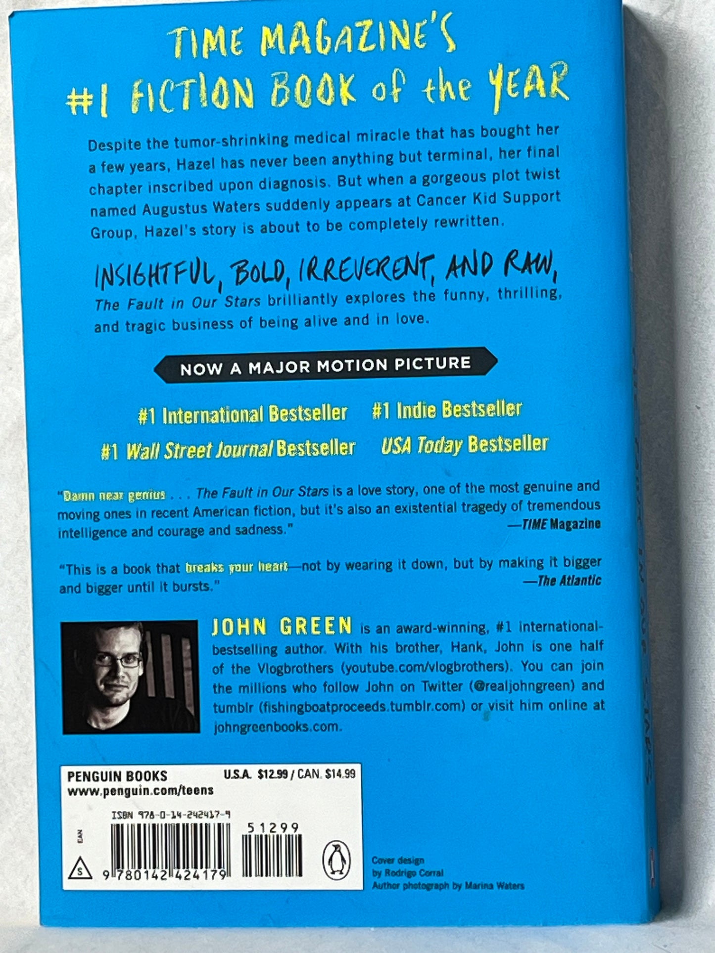 The Fault In Our Stars: by John Green