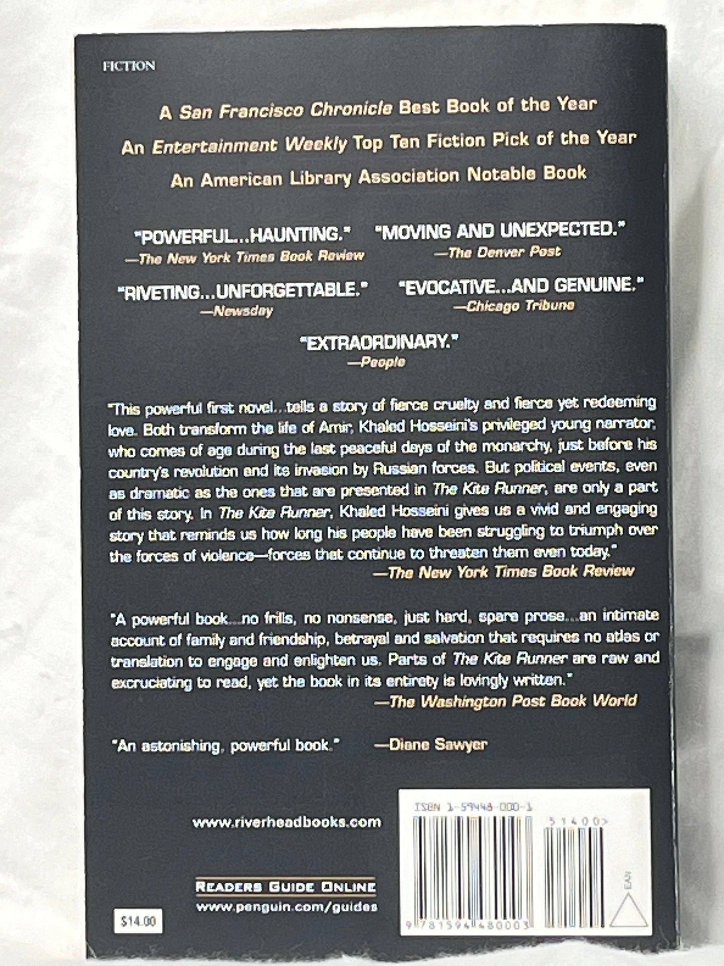 Kite Runner: by Khaled Hosseini