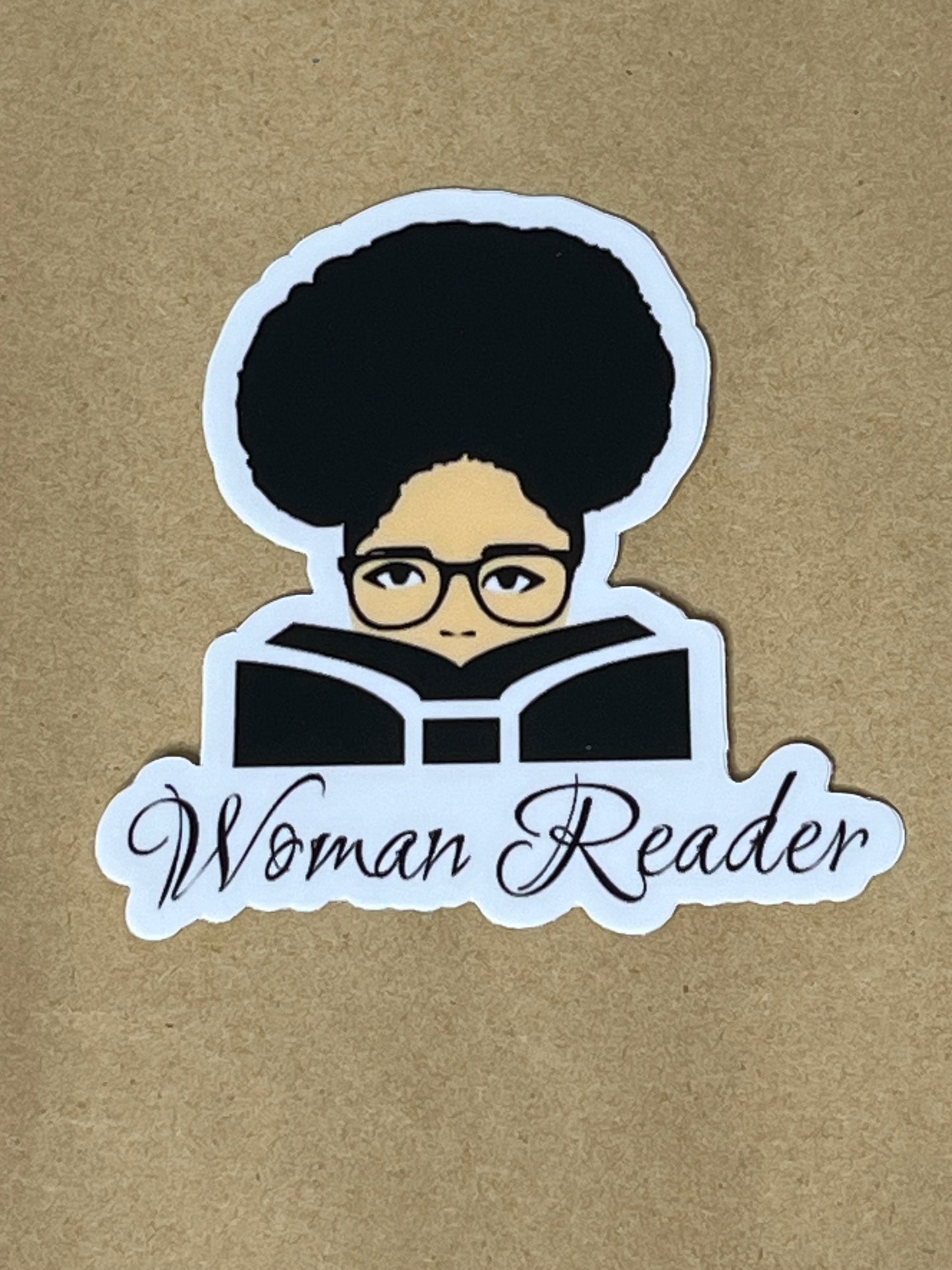 Woman Reader Puff