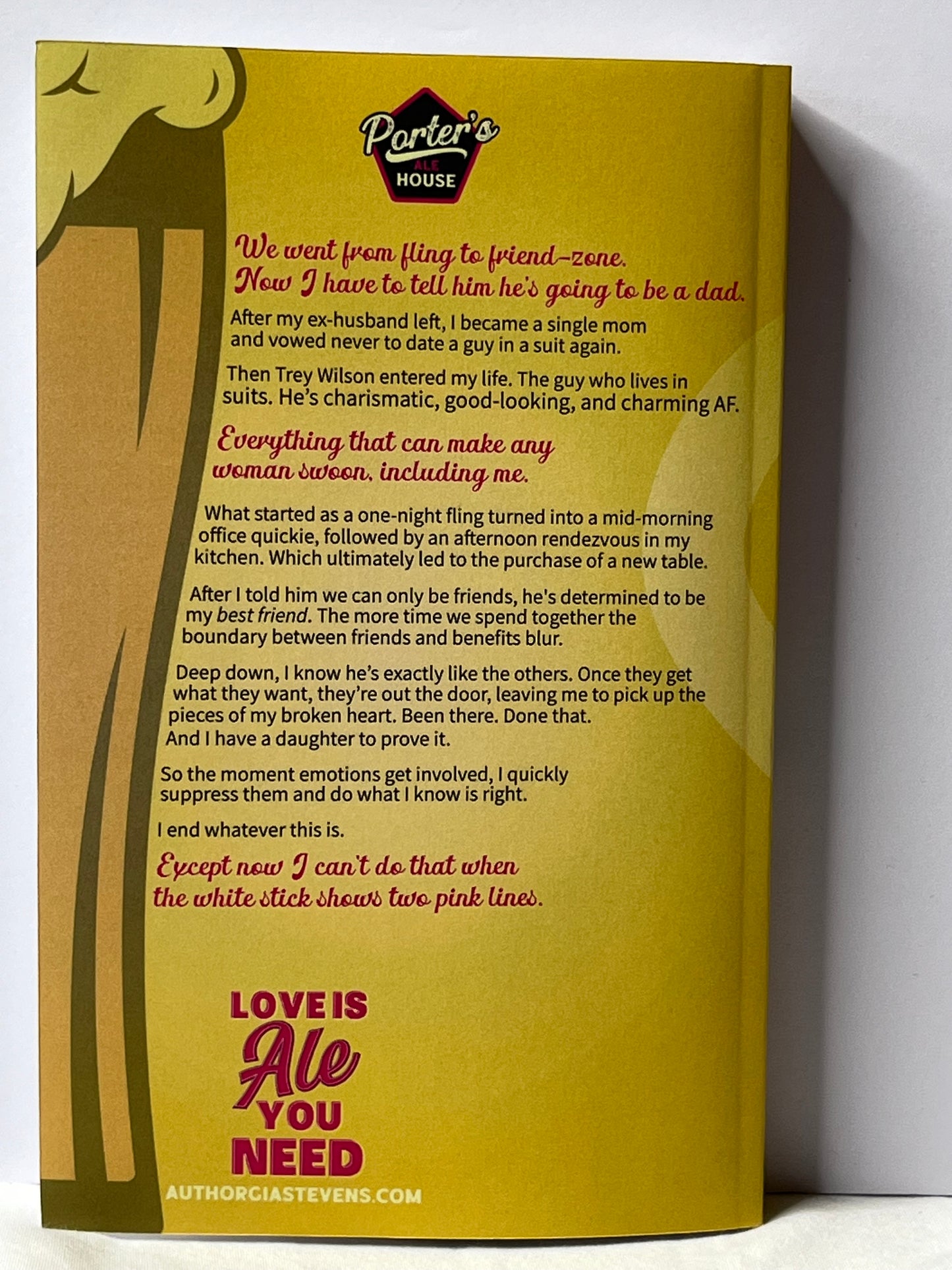 Love Is Ale You Need: by Gia Steven’s