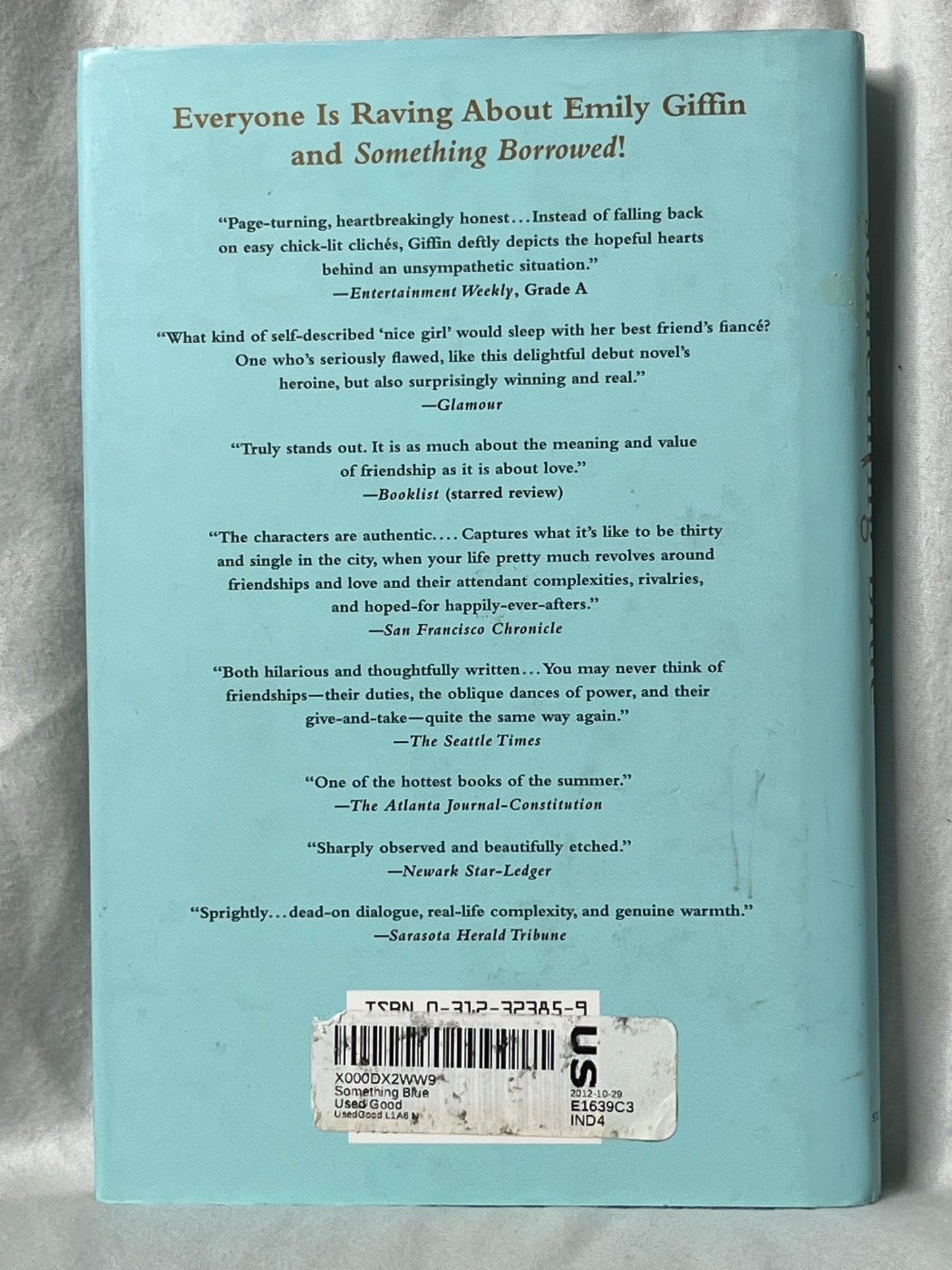 Something Blue: by Emily Giffin