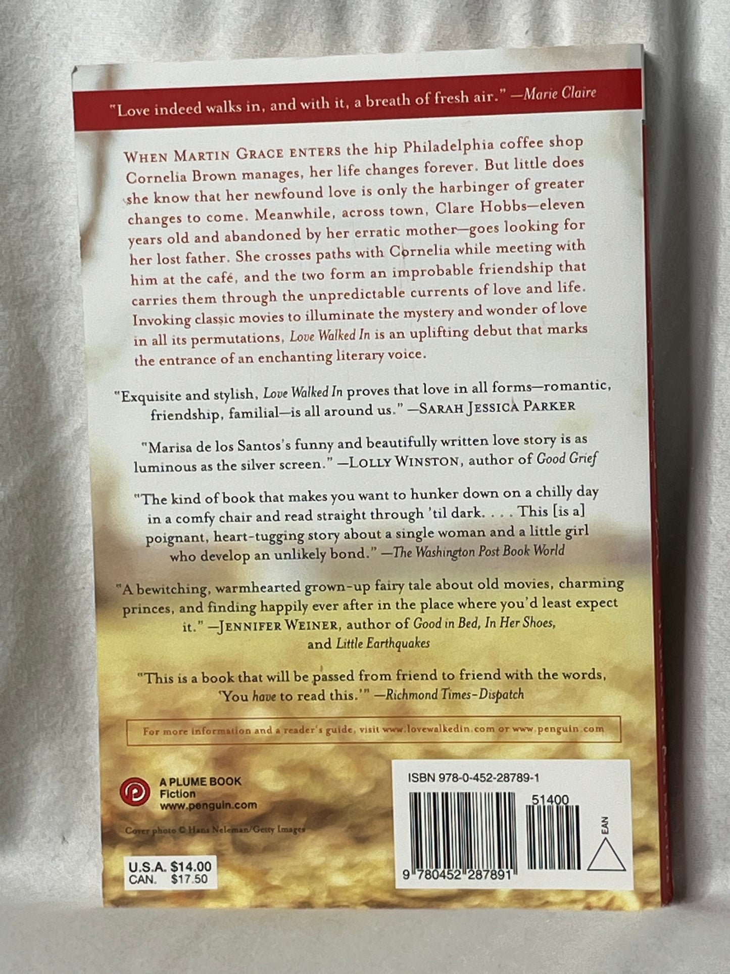 Love Walked In: by Marisa De Los Santos